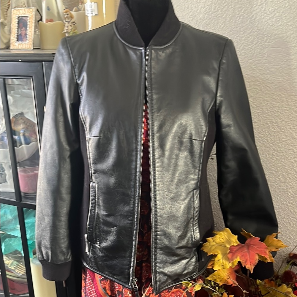 Classic Black Leather Jacket